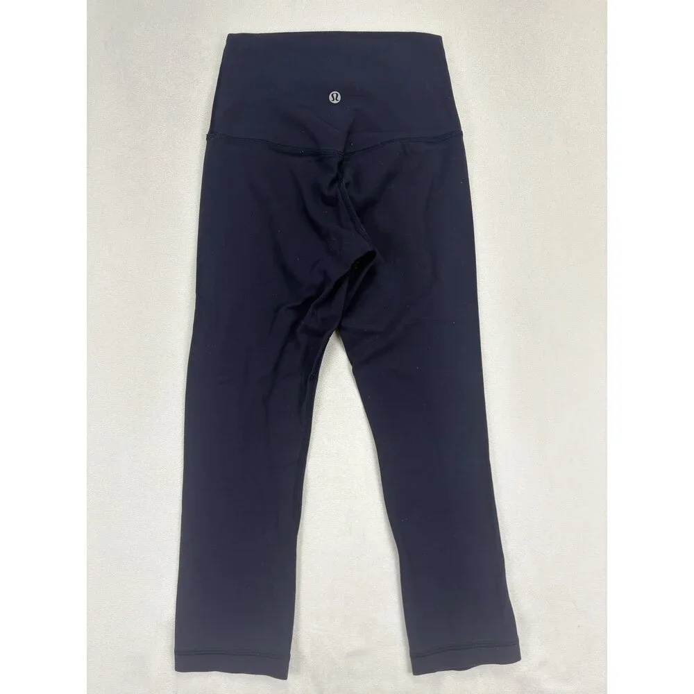 Lululemon High-Rise Leggings Size 2 Black Yoga/Studio‎